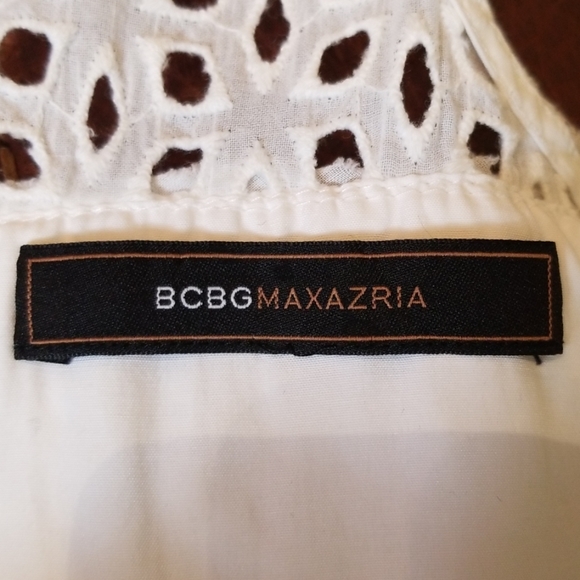 BCBG ELVITA DRESS WHITE SIZE 4 - Picture 8 of 8